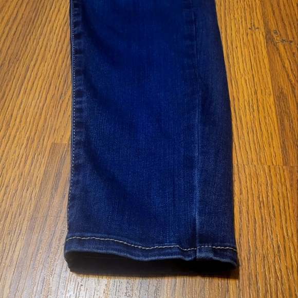 Jordache High Rise Legging Size 6 Blue Dark Wash Stretch Skinny Pants Casual - Picture 2 of 10